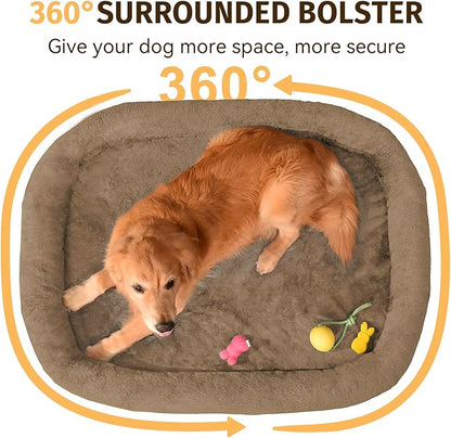 Orthopedic Waterproof Large Dog Bed: Memory Foam Washable Dog Bed - Image 4