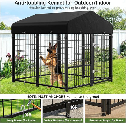 Dog Kennel Outdoor, Outside Dog Kennel - Image 3