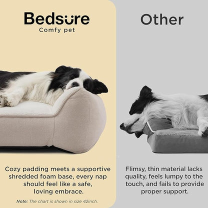 Bedsure SupportMax™ Orthopedic Dog Bed Medium Size Dog - Image 3