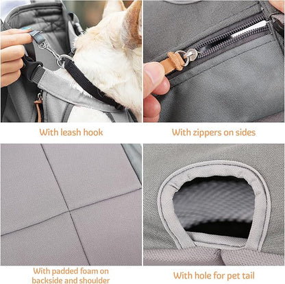 Dog Carrier Backpack, Pet Front Carrier Backpack Legs Out Dog Chest Carrier - Image 4