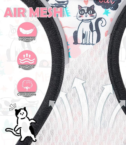 Halypet Cat Harness and Leash Set Cute Escape Proof Vest Harness - Image 7