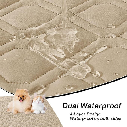 hyha Waterproof Dog Bed Blanket, Soft Pet Blankets, Waterproof Couch Cover - Image 2