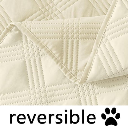 hyha Waterproof Dog Blanket, Reversible Pet Bed Blanket, Soft Sofa Couch Cover - Image 8