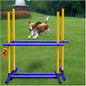 Adjustable Dog Agility Jump Set – Training Hurdles by AHAILUOO