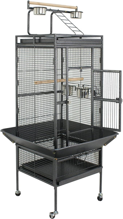 Nova Microdermabrasion 61 Inches Large Bird Cage Play Top Parrot Cockatiel - Image 9