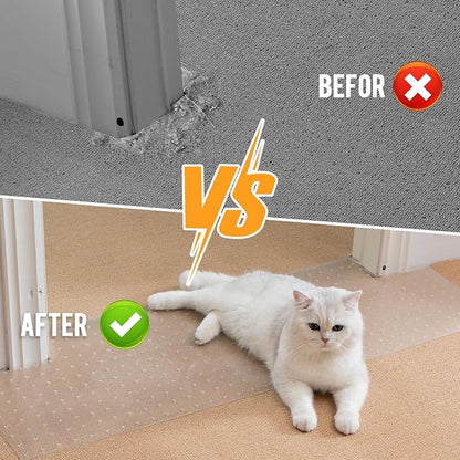 Uross Carpet Protector for Pets 3.28FT-Cat Carpet Protector for Doorway - Image 3