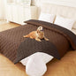 hyha Waterproof Dog Bed Blanket, Soft Pet Blankets, Waterproof Couch Cover by hyha
