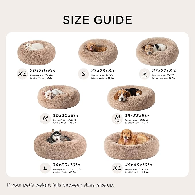 Bedsure Calming Dog Bed for Medium Dogs - Image 5