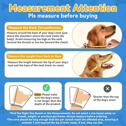 Upgraded Dog Cone Collar for Large Medium Dogs, Soft Dog Cone - Image 4