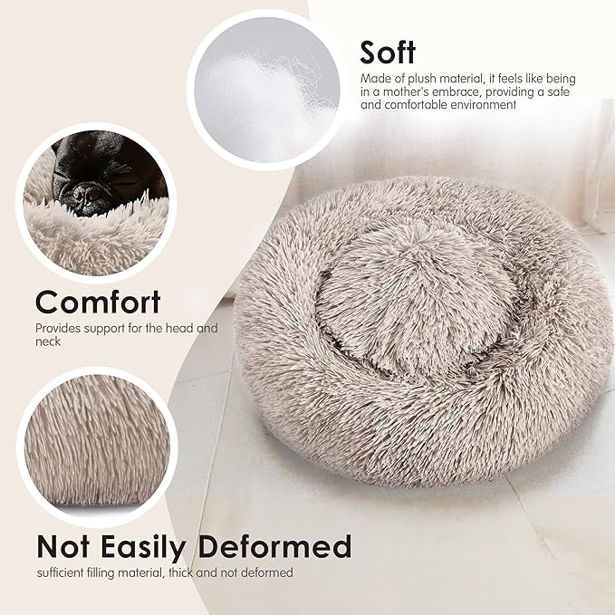 Hoewina Dog & Cat Bed, 20in Cat Beds - Image 4