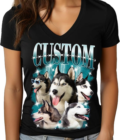 Custom Dog Mom Shirt for Women Pet Ears Sweatshirt - Image 3