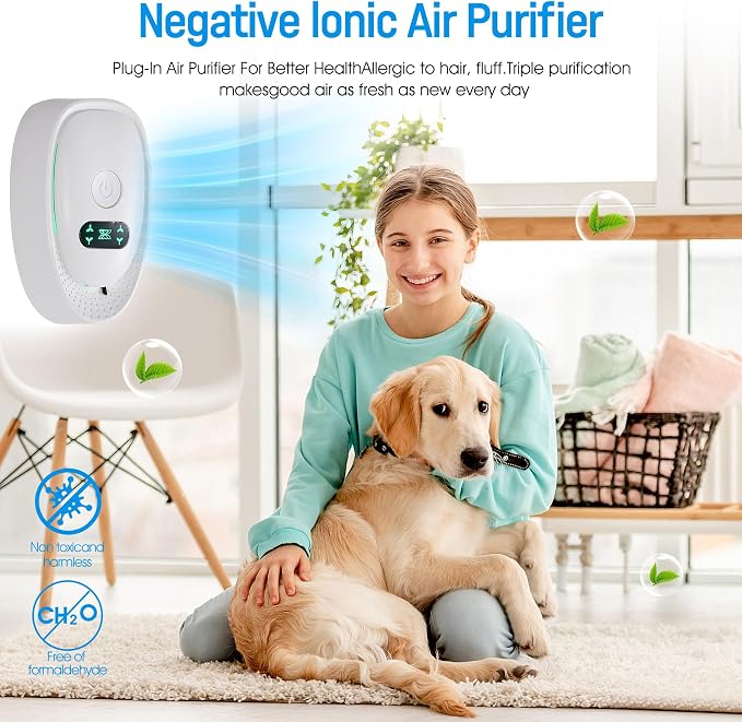 Plug In Air Purifier 4 Pack，Negative Air Ionizer - Image 4
