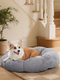OhGeni 31 inches Calming Donut Orthopedic Dog & Cat Bed by OhGeni