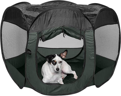 Furhaven Portable Dog Playpen Cat Tent, Pet playground, Kennel foldable indoor by FurHaven