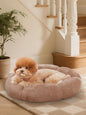 OhGeni 24 inches Calming Donut Dog & Cat Bed by OhGeni