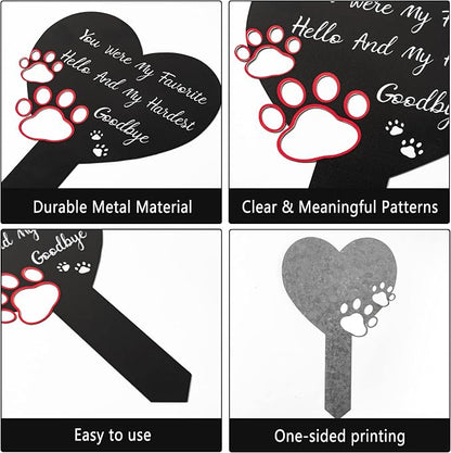 BUoonyer Pet Memorial Graves Markers - Image 3
