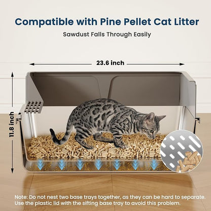 Stainless Steel Sifting Litter Box - Image 2