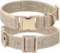 TDTOK Stylish Leather Dog Collar, Comfortable Soft PU Leather Dog Collars by Getthegoodstuff