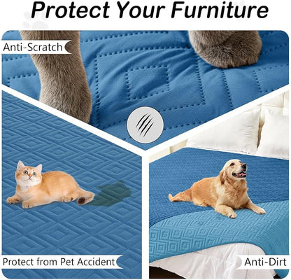 hyha Waterproof Dog Blanket, Soft Dog Bed Cover Pet Blankets, Waterproof Sofa - Image 3