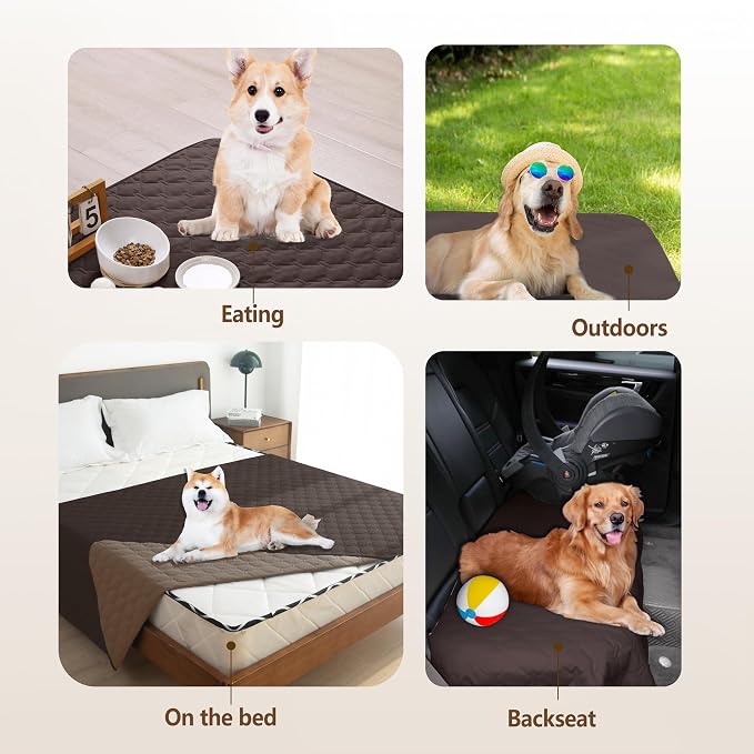 gogobunny 100% Double Sided Waterproof Dog Blanket Soft Pet Bed Cover - Image 3