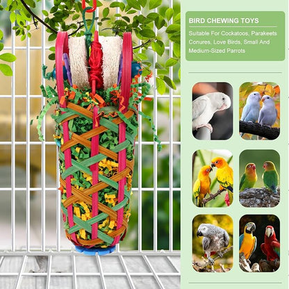 Kyouki Parakeets Toys, Love Birds, Small & Medium Parrots, Fun Foraging & - Image 3