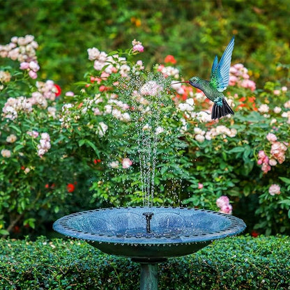 AISITIN 2.5W Solar Bird Bath Fountain Pump, Solar Fountain Pump - Image 2