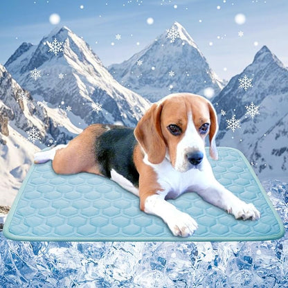 Cooling Mat for Dogs Thicken Pad for Cats, Rabbit&Medium, Large Dogs Internal by dgdgbabyJollyGenerous