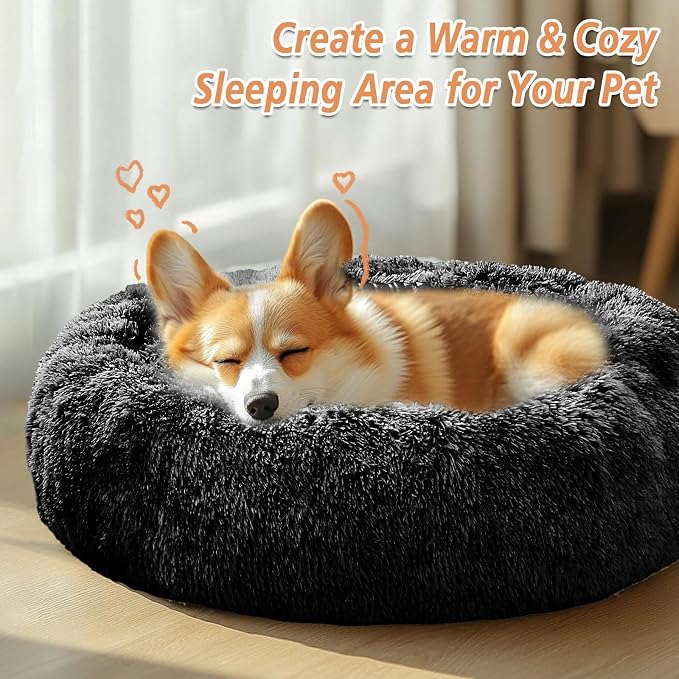 JOLLYVOGUE Calming Dog Bed for Small Dogs - Image 4