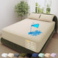 OhGeni 100% Waterproof Mattress Protector, Queen-Beige Size Mattress Pad by OhGeni