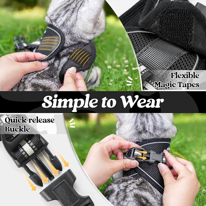 rabbitgoo Cat Harness and Leash Set - Image 2