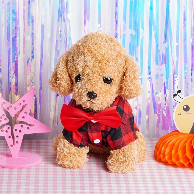 Tongcloud 3 Pack Plaid Puppy Cat & Dog Shirts - Image 7