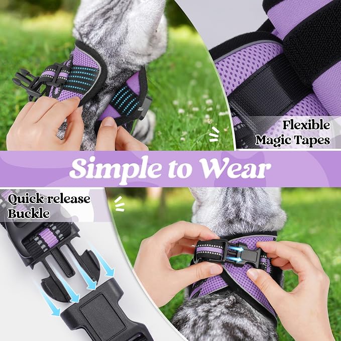 rabbitgoo Cat Harness and Leash Set - Image 3