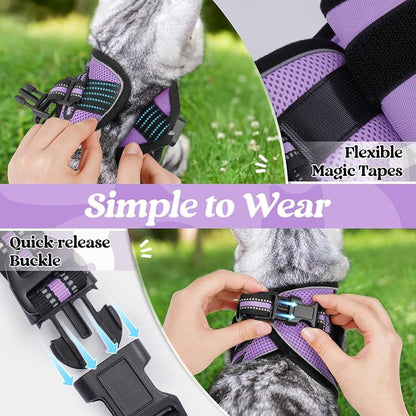 rabbitgoo Cat Harness and Leash Set - Image 3