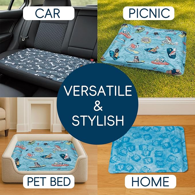 Cooling Pad for Dog, Instant Pet Cool Mat for Puppy, Comfortable Cool Pet Mat - Image 5