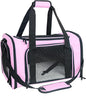 Soft Sided Carrier for Small Medium Cats Dogs, Removable Pad Collapsible Travel by NextFri