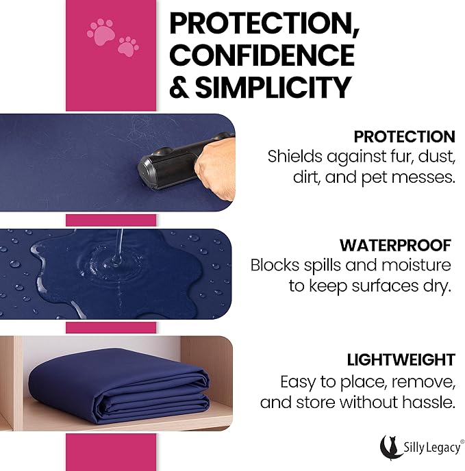 SILLY LEGACY Thin Reversible Waterproof Protective Cover - Image 5