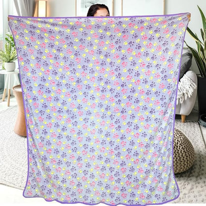 Dog Blankets for Large Dogs, Soft Fluffy Flannel Pet Blanket Mat Cover for Bed - Image 7
