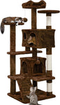 Yaheetech 54in Cat Tree Tower Condo Cat Furniture w/Scratching Post by Yaheetech