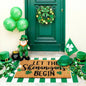 Tinideya 2 Pcs Irish Festival Door Mat Fest Welcome Non Slip Coir Mats by Tinideya