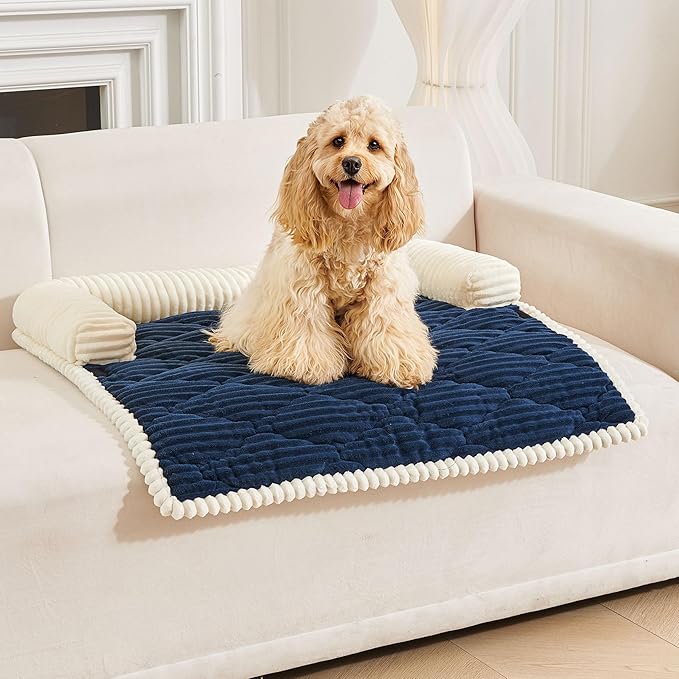 HAOMAIJIA Dog Couch Bed for Small Dogs, Non Slip Pet Couch Covers for Sofa by HAOMAIJIA