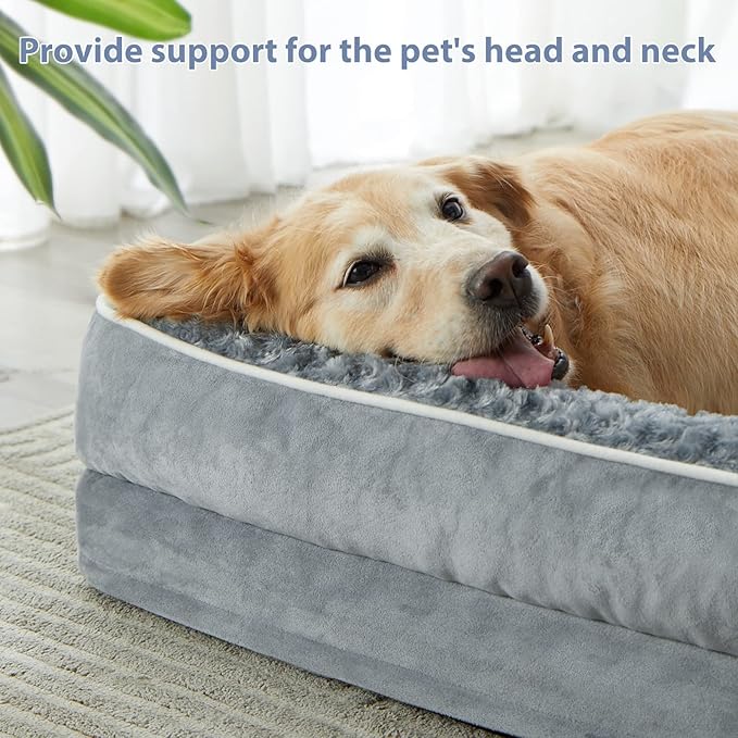 BFPETHOME Orthopedic Dog Beds for Extra Large Dogs, Waterproof Sofa XXL Dog Bed - Image 8