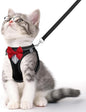 Cat Vest Harness and Leash Set for Walking Escape Proof, Adjustable Kitten by NCMAMA