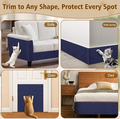 Cat Scratch Furniture Protector – DIY Climb Scratch Mat, Couch Protector from - Image 5