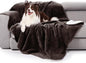 gogobunny Waterproof Bed Blanket, Reversible Sherpa Fleece Throw Blanket by gogobunny