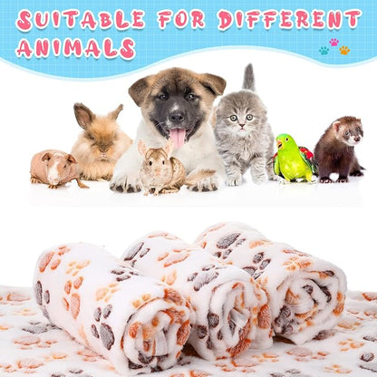 Tatuo 4 Pcs Dog Blanket for Pet Cat Blankets Indoor Puppy Teething Stuff Toys - Image 4
