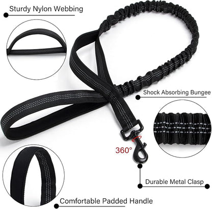 Tactical Dog Collar Set, Adjustable Military Training Nylon Dog Collar - Image 4