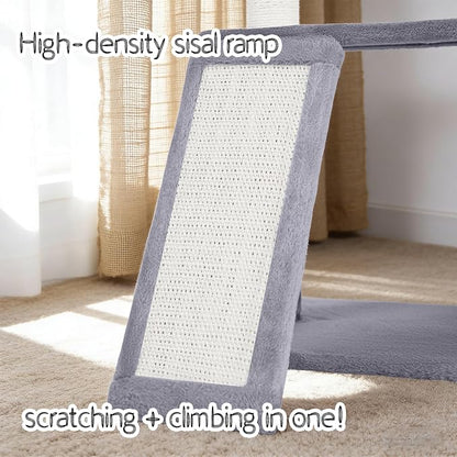 YUNIQUE Multi-Functional Cat Tree Tower, Big Cat Condo - Image 3
