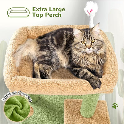 Globlazer Cactus Cat Tree Tower - Image 3