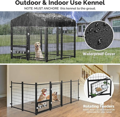 Sino Luban Outdoor Dog Kennel Outside Run - Image 4