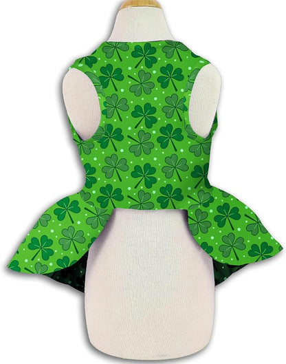 St. Patrick's Day Dog Dress Custom Name Puppy Outfit - Image 2